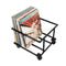 Lp vinyl storage box mobile - storage trolley - store lp vinyl records
