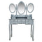 Dressing table - make-up table make up make-up - dressing table - mirror and stool - gray