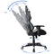 Office chair racing gaming chair style high design Thomas white black