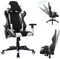 Office chair racing gaming chair style high design Thomas white black