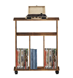 Lp vinyl storage cabinet - bookcase - storage magazines books records