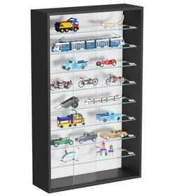 VDD Display case standing suspended wall display case - sliding doors - 60 x 105 x 20 cm