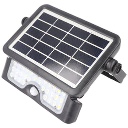 Velamp HAWK: LED projector with solar charging 500 lumens, adjustable. With motion detector