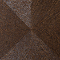 Beliani RAMONA - Salontafel - Donkerbruin/Goud - MDF