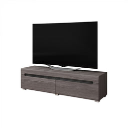 TV cabinet TV cabinet Taylor design 140 cm dark gray wood structure