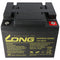 Kung Long WP50-12NE cycle-resistant, M6 internal thread, M6 bolt dimensions 198 x 166 x 171mm