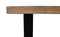 HSM Collection Eettafel rechthoekig - 200x100x78 - Naturel/zwart - Mangohout/metaal