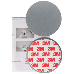 Smoke detector, quick mounting, mounting without drilling, especially for apartments, boats or concr