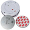 Smoke detector, quick mounting, mounting without drilling, especially for apartments, boats or concr