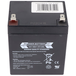 RPower OGiV1252LP 12V 5.2Ah long-life lead battery AGM lead gel battery