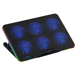 CoolCold - Laptop Koeler + Telefoonhouder - F5 - “15,6 Inch