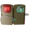 LED BW signal flashlight with additional filter discs red, green, housing only available in blue, wi