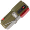 LED BW signal flashlight with additional filter discs red, green, housing only available in blue, wi