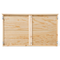 Beliani REGAT - Stapelbed - Lichte houtkleur - 90 x 200 cm - Dennenhout
