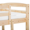 Beliani REGAT - Stapelbed - Lichte houtkleur - 90 x 200 cm - Dennenhout