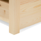 Beliani REGAT - Stapelbed - Lichte houtkleur - 90 x 200 cm - Dennenhout