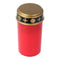 LED grave light red with flickering candle light including 2x AA Mignon LR6 standard batteries