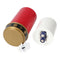 LED grave light red with flickering candle light including 2x AA Mignon LR6 standard batteries