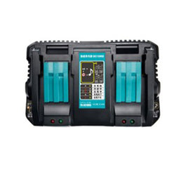 2x charger suitable for 1 to 2 Makita Li-ion batteries, not an original Makita battery
