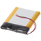 Li-Ion battery - 600mAh (3.7V) - for MP3 players, music players such as Samsung 503040