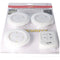 LED lights in a set of 3 including remote control and batteries, 3 LED lights, with touch field