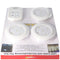 LED lights in a set of 3 including remote control and batteries, 3 LED lights, with touch field