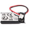 Li-polymer battery - 220mAh (3.7V) - for wireless headset, headphones such as Logitech 533-000069, A