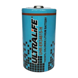 UHR-ER34615-H Ultralife lithium battery 3.6Volt 14.5Ah D cell high current -55 ° C to + 85 ° C