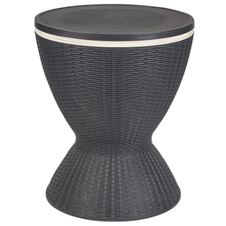 Beliani AISA - Koelbox - Zwart - Polypropyleen