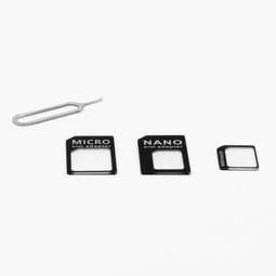 KIT EXTRACTEUR CARTE SIM +ADAPTATEURS MICRO-SIM+NANO-SIM+STANDARD-SIM
