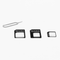 KIT EXTRACTEUR CARTE SIM +ADAPTATEURS MICRO-SIM+NANO-SIM+STANDARD-SIM