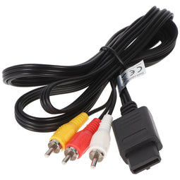 AccuCell video cable compatible with Nintendo SNES, Super Nintendo, Super Famicom, N64, GameCube