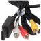 AccuCell video cable compatible with Nintendo SNES, Super Nintendo, Super Famicom, N64, GameCube