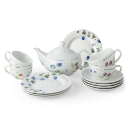 Marjolein Bastin Set 13 Piece Tea Set with Cups and Saucers