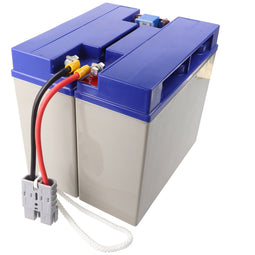 Battery suitable for APC-RBC7, SU1000XLJ, SU1400, DLA1500I with cable and plug