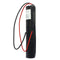 Emergency light battery NiCd 3.6V 1800mAh L1x3 Sub-C with 200mm cable on one side