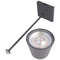 High quality LED table lamp height 38cm graphite gray round 2.2W FLEX-MOOD 2200K/2700K IP54 168/197L
