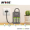 4-slot charger with four independent charging channels for 1-4 AA and AAA batteries, without automat