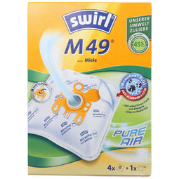 Swirl vacuum cleaner bag M49 MicroPor Plus for Miele vacuum cleaners