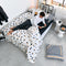 Happy Friday Duvet cover Golden dots 260x220 cm (Superking) Multicolor