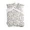 Happy Friday Duvet cover Golden dots 220x220 cm (Double) Multicolor