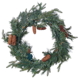 Beliani KAMERUN - Krans - Groen - PVC