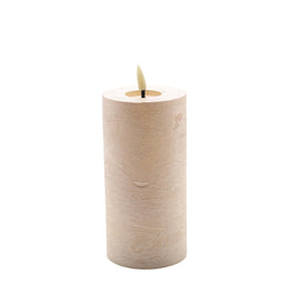 Mansion atmosphere - led kaars Champagne beige 15x7,5cm