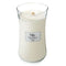 Woodwick - Linen kaars groot
