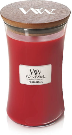 Woodwick - Pomegranate kaars groot
