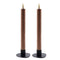 Mansion atmosphere - rustic copper LED dinerkaars 24,5 cm - set van 2