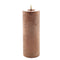 Mansion atmosphere - led kaars rustic copper 20x7,5cm