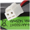 Emergency light battery NiMH 2.4V 1500mAh F1x2 Mignon with 100mm cable replaces ABB 11190038V / 55