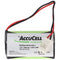Emergency light battery NiMH 2.4V 1500mAh F1x2 Mignon with 100mm cable replaces ABB 11190038V / 55