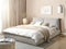 Beliani VINAY - Waterbed - Beige - 160 x 200 cm - Corduroy